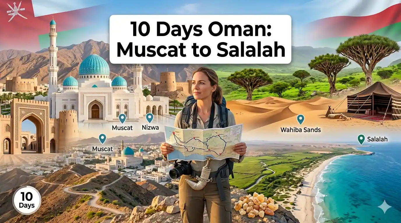 10-Day Oman Itinerary: Muscat Heights to Salalah Sands