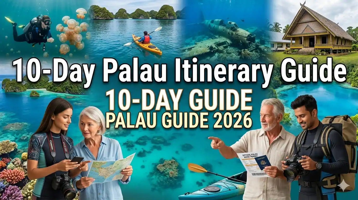 10-Day Palau Itinerary: Diving, Kayaking & WWII History