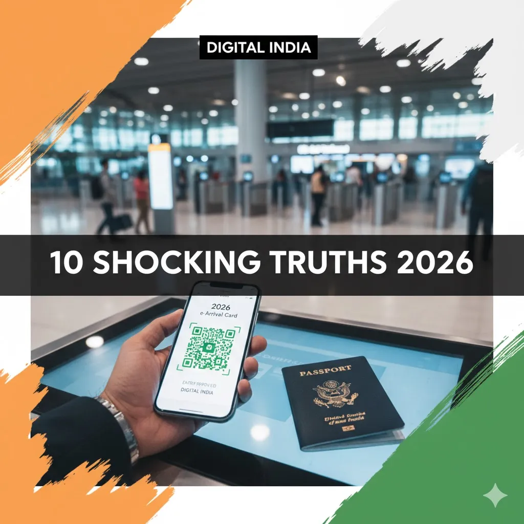 10 things that shock Americans about India’s new digital disembarkation forms.