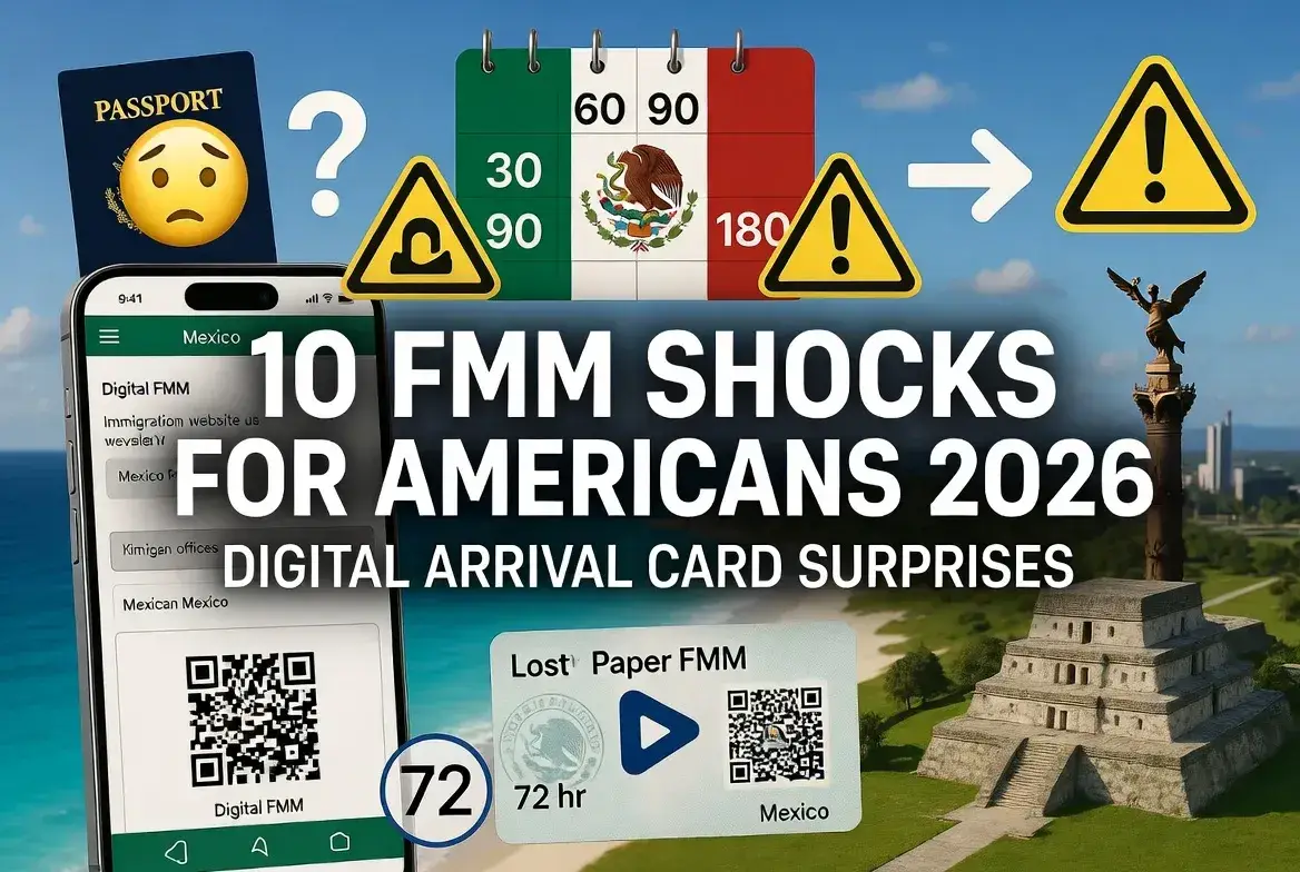 10 Things That Shock Americans About Mexico's "Digital Arrival Card" (FMM) in 2026.