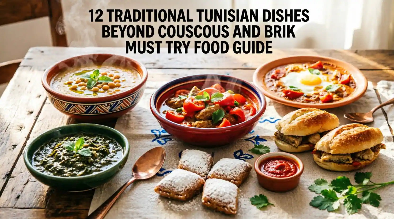 12 Traditional Tunisian Dishes Beyond Couscous and Brik Must Try