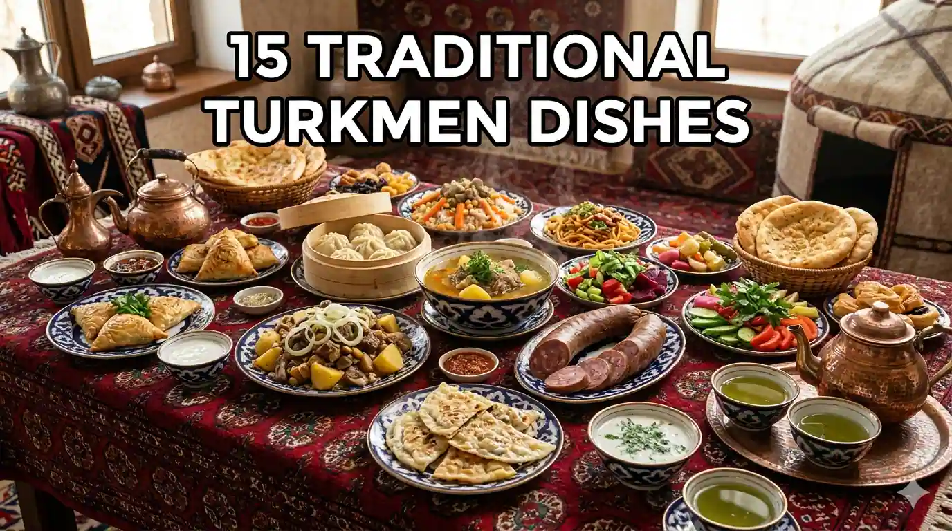 15 Traditional Turkmen Dishes Beyond Plov and Ishlekli