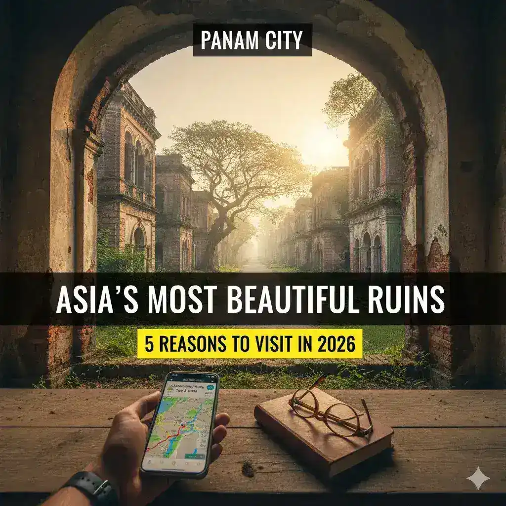 5 reasons why "Panam City" is Asia's most beautiful abandoned archaeological site.