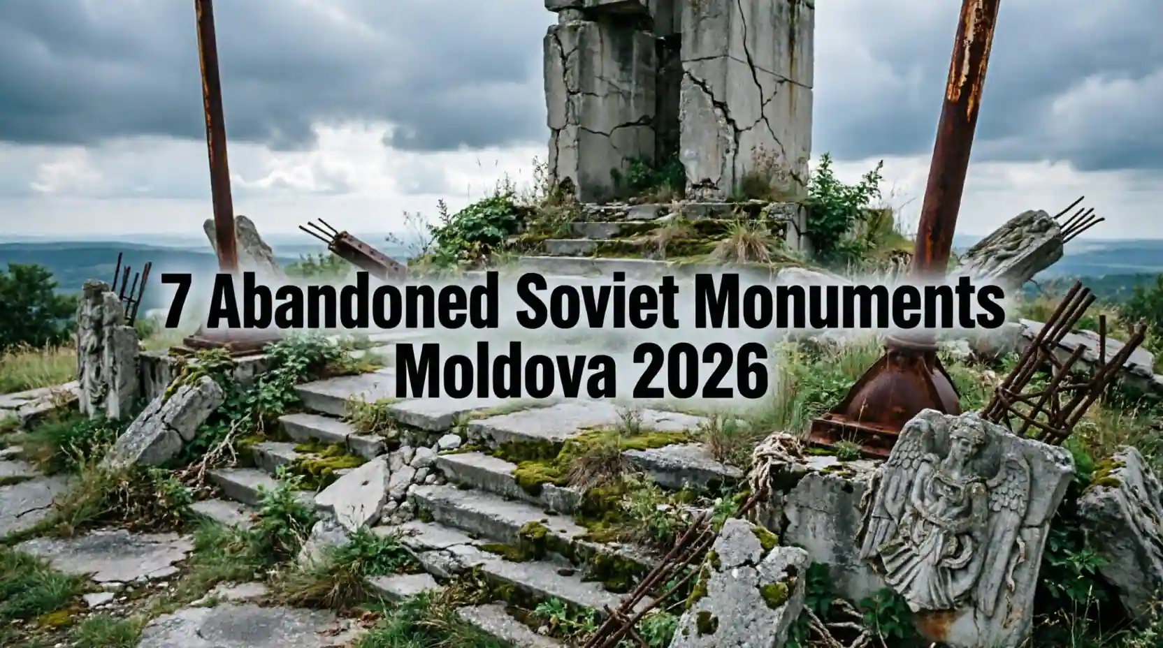 7 Abandoned Soviet Monuments in Moldova Every History Buff Needs to See