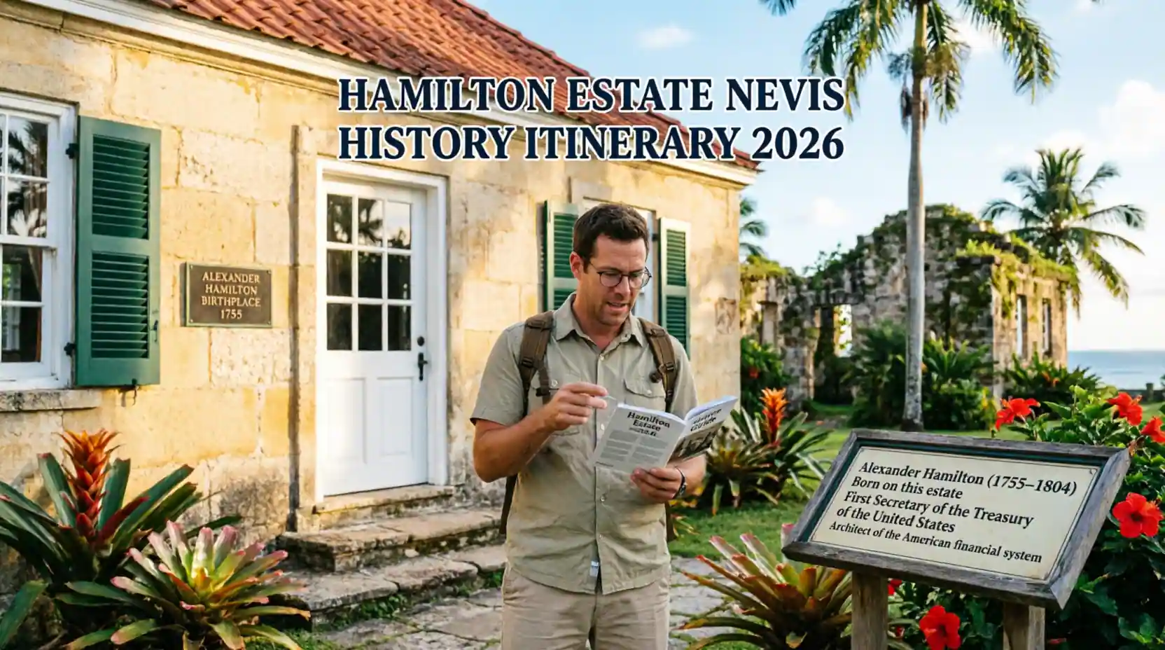 A History Buff's Travel Itinerary: Exploring the Hamilton Estate and Alexander Hamilton's Birthplace on Nevis