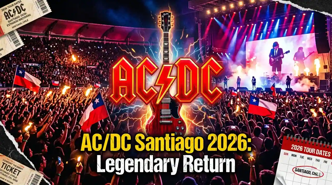 AC/DC Santiago 2026: Tour Dates, Venue & Ticket Guide