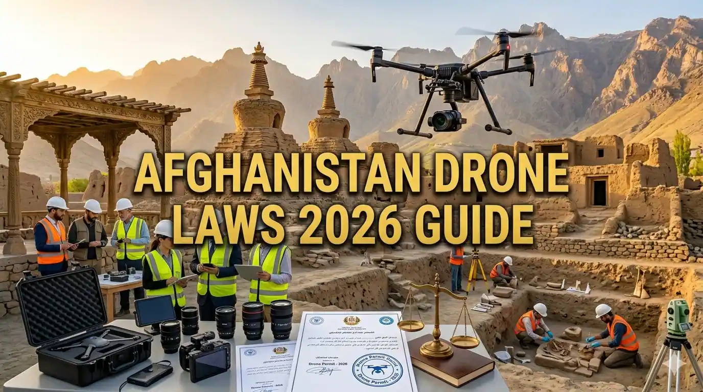 Afghanistan Drone Laws 2026 and Archaeological Filming Permits Guide