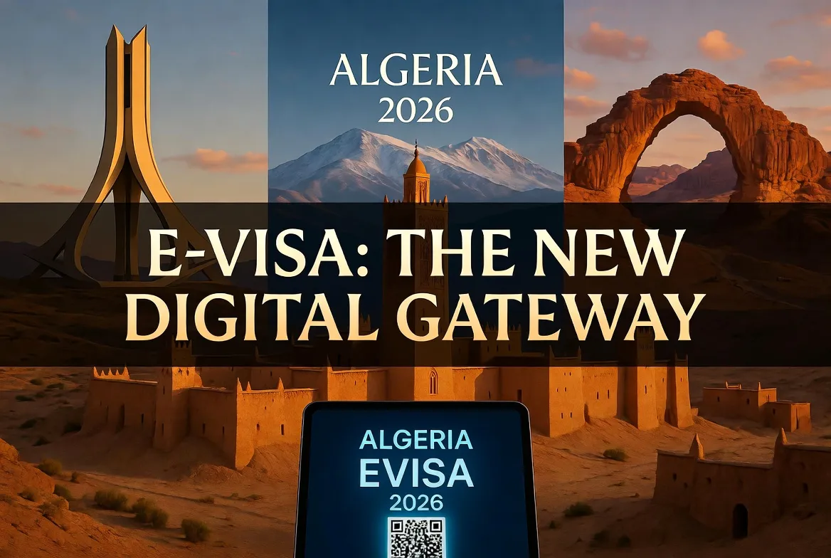 Algeria eVisa 2026: A complete step-by-step guide to the new digital visa system.