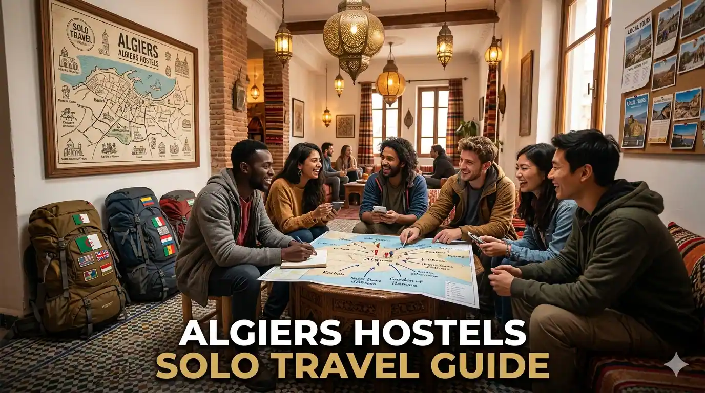 Algeria Solo Travel and Meeting Travelers in Algiers Hostels