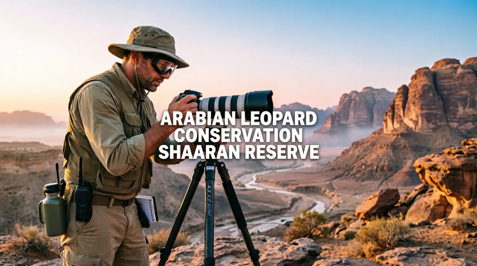 Arabian Leopard Conservation and Wildlife Tracking in Sharaan Nature Reserve 2026