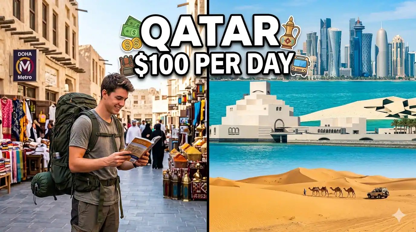 Backpacking Qatar on $100 Per Day Budget Itinerary