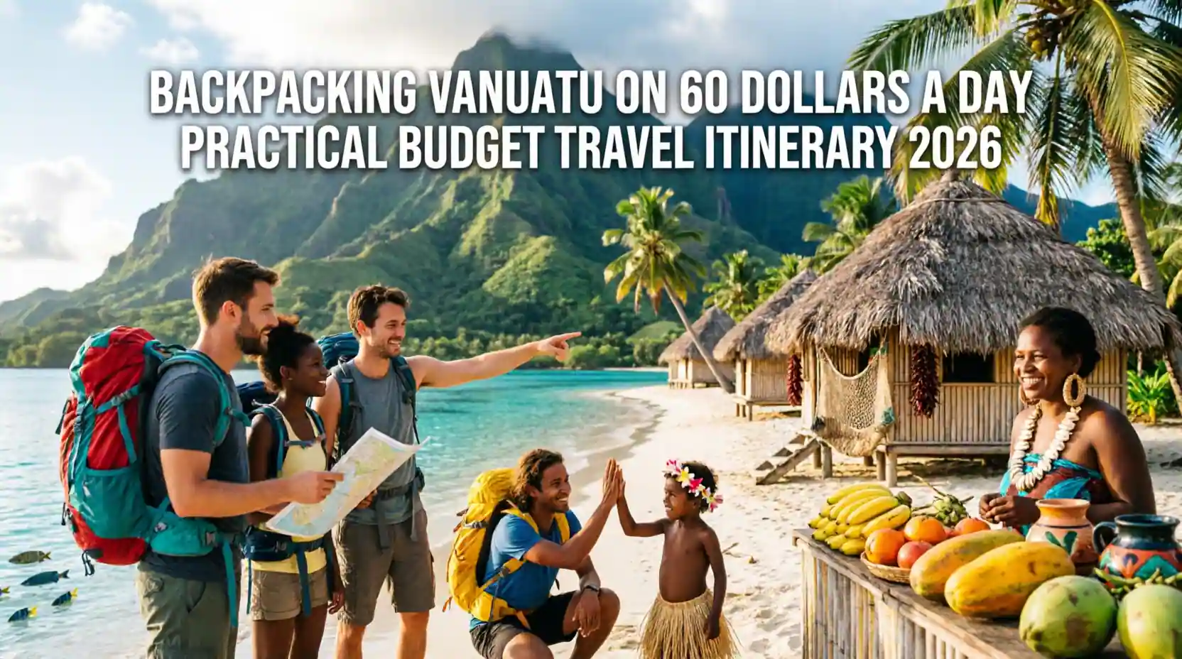 Backpacking Vanuatu on 60 Dollars a Day Practical Budget Travel Itinerary