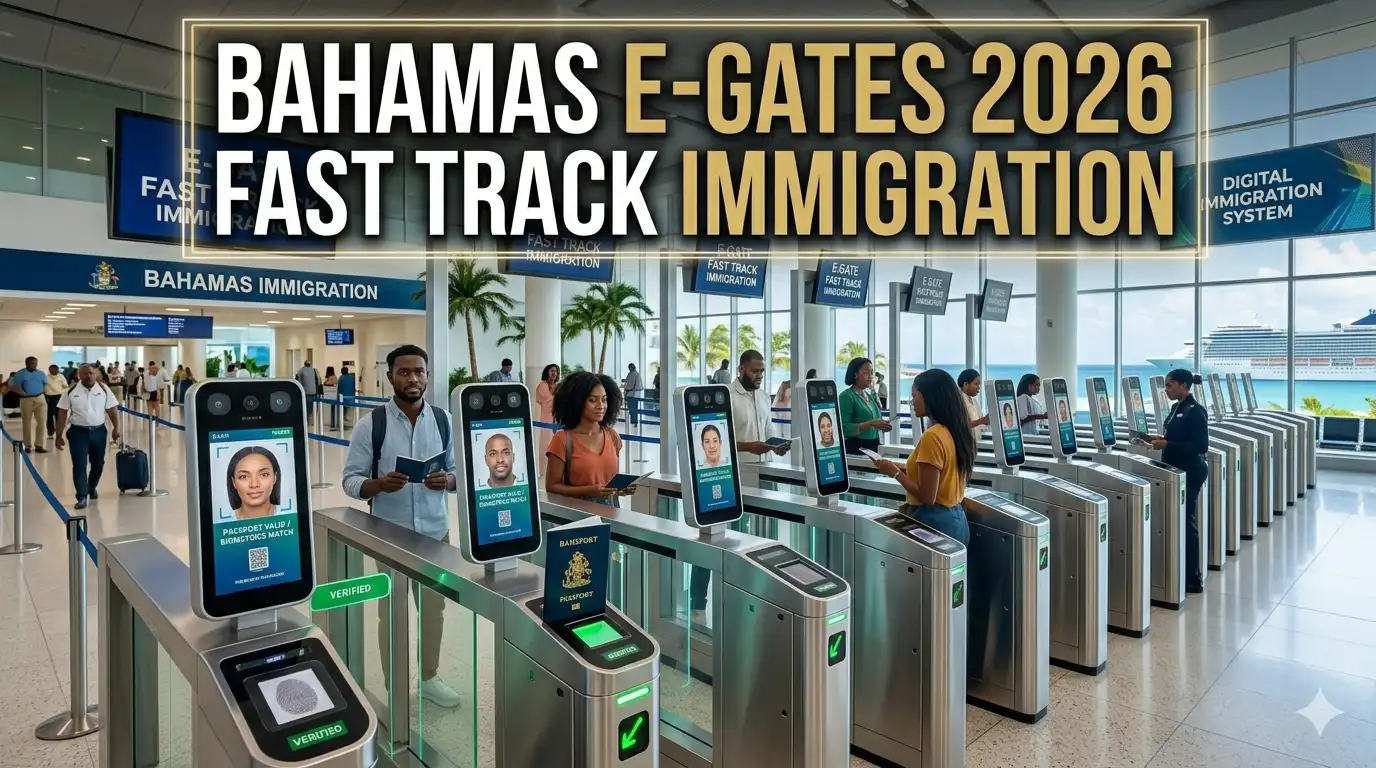 Bahamas Digital Immigration 2026: E-Gates Guide