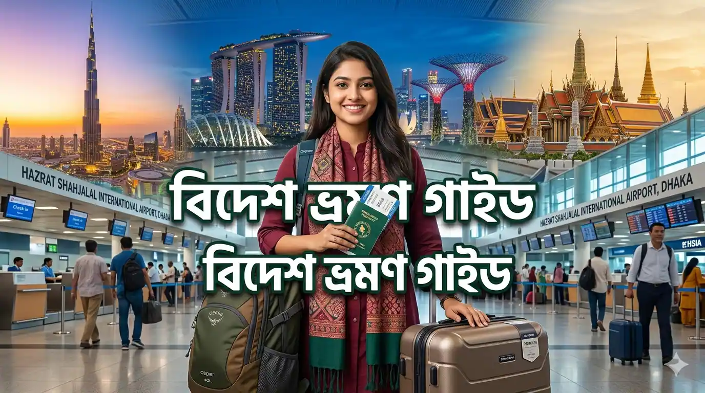 বাংলাদেশিদের বিদেশ ভ্রমণ গাইড ভিসা খরচ এবং টিপস ২০২৬
