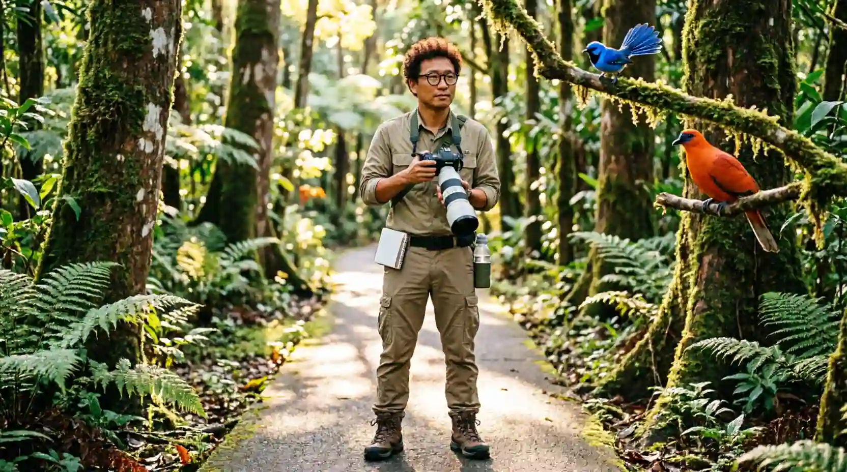 Best Birdwatching Spots Colo-i-Suva Forest Park Fiji Nature Guide
