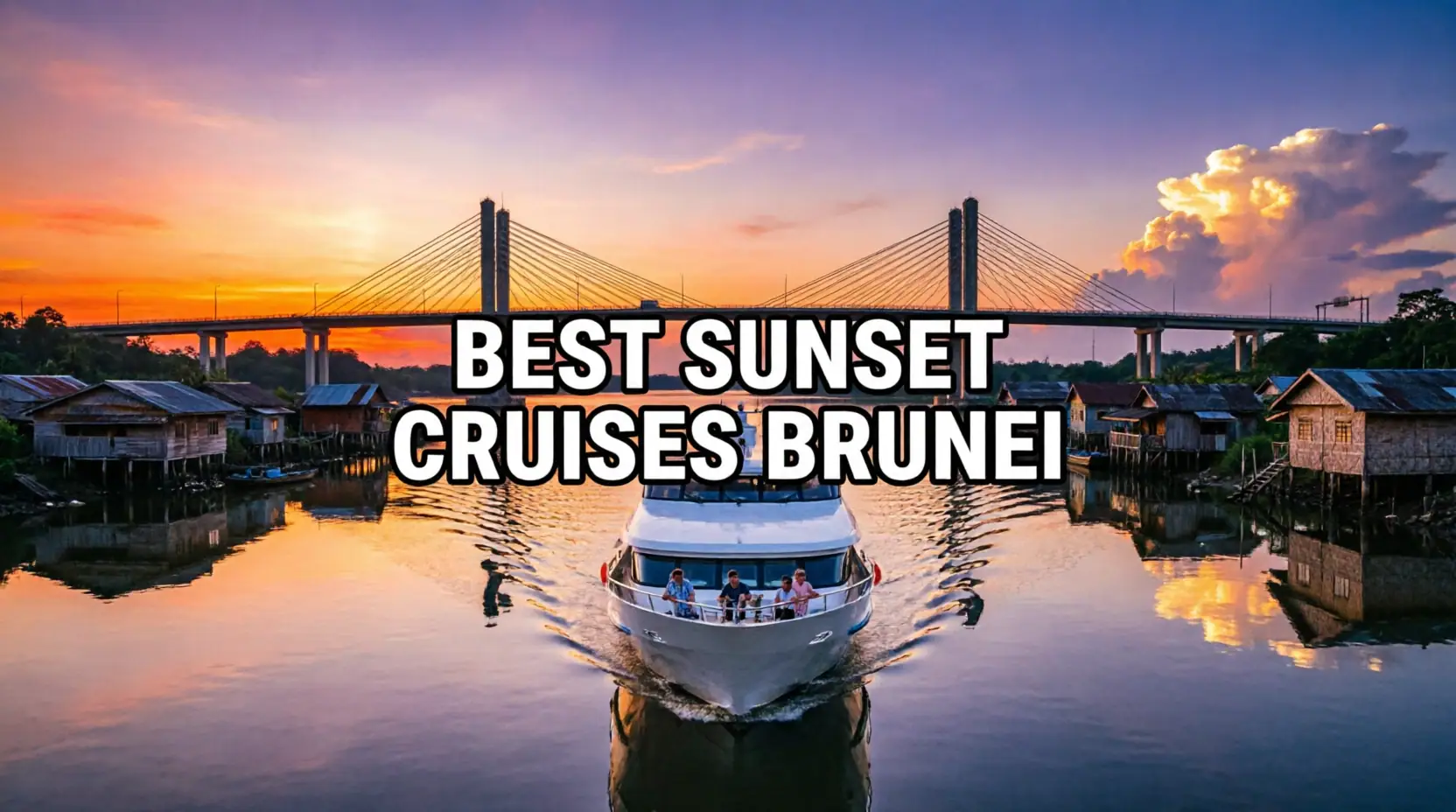 Best Boat Routes and Sunset Cruises Near Raja Isteri Bridge