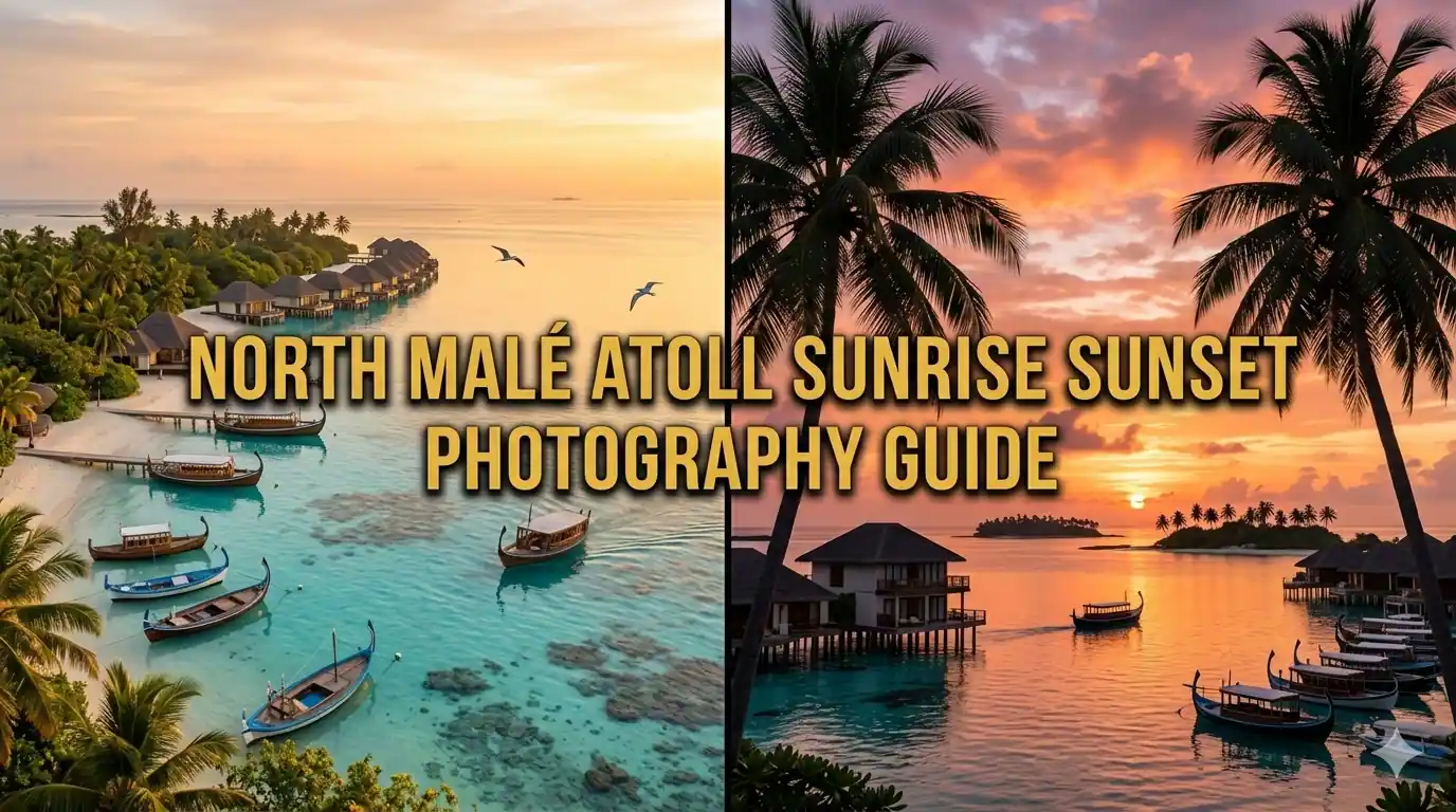 Best Photography Spots for Sunrise and Sunset in North Malé Atoll