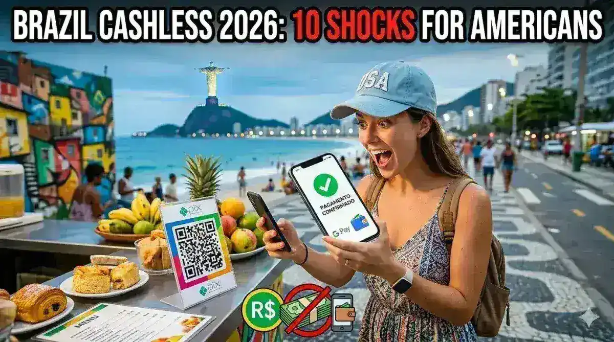 Brazil Cashless 2026: 10 Shocks for American Travelers