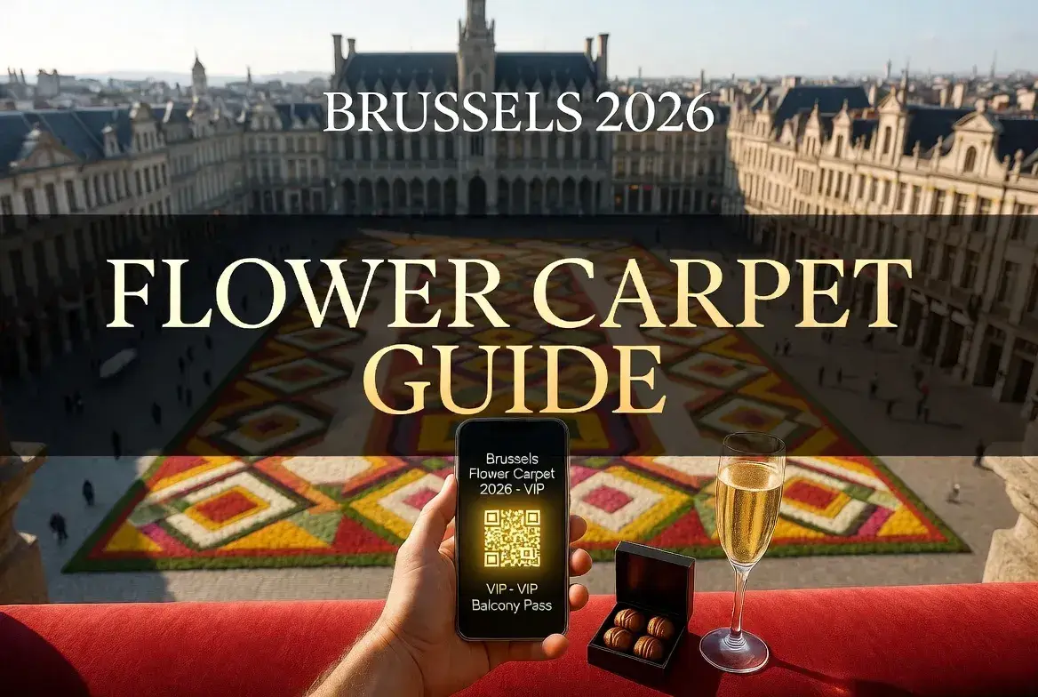 Brussels Flower Carpet 2026: Dates, best viewing spots, and how to skip the lines.