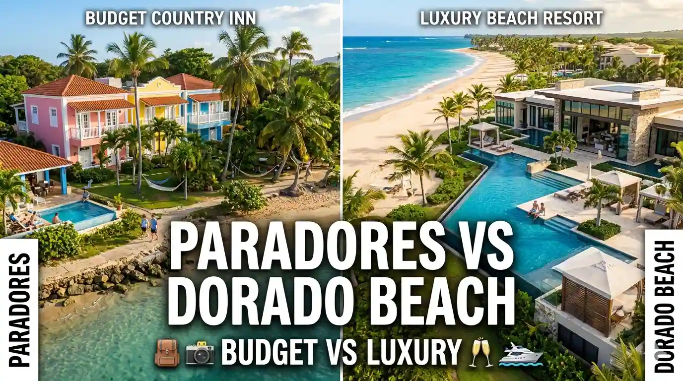 Budget Paradores and Luxury Dorado Beach Resorts Comparison