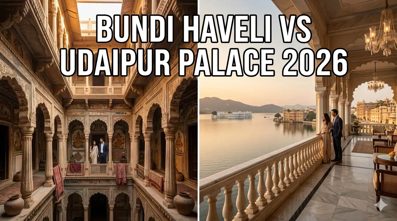 Bundi Haveli Stays and Udaipur Palace Hotels Comparison 2026