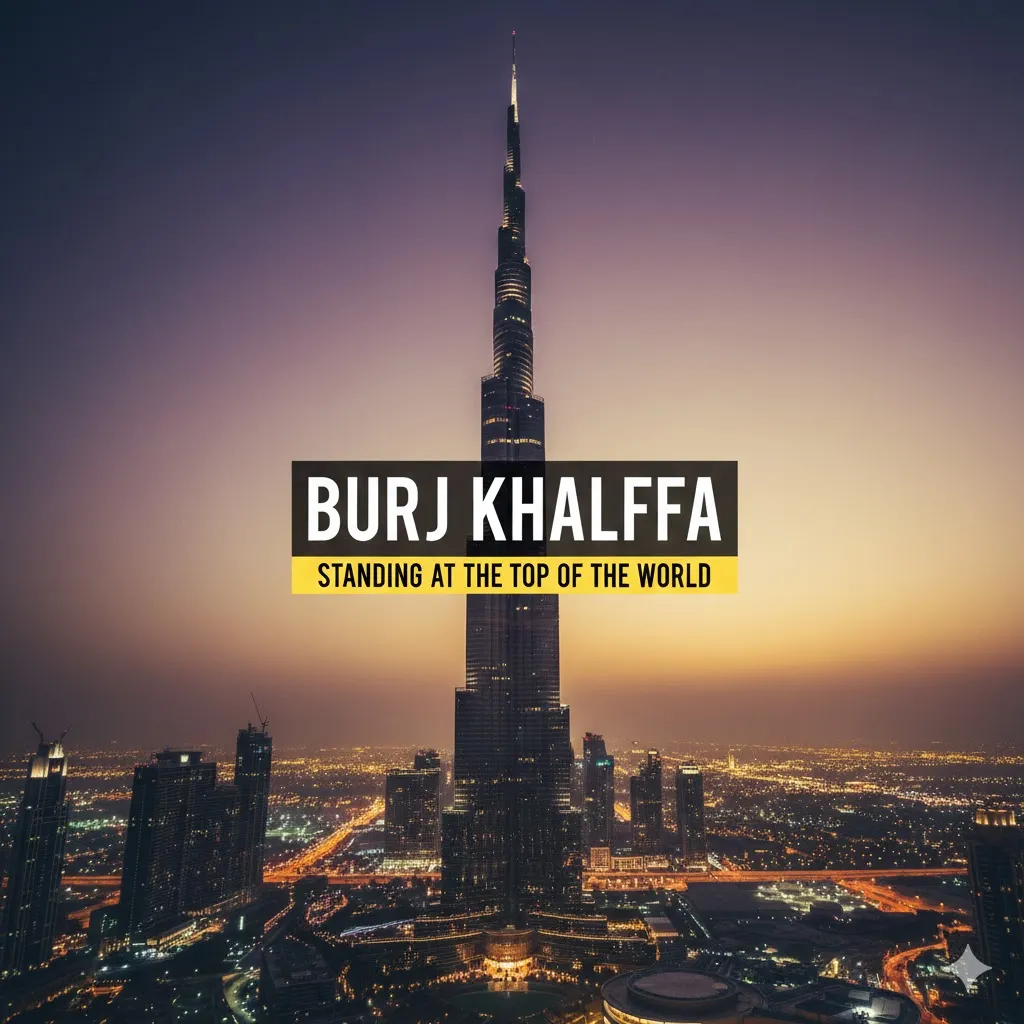 Burj Khalifa: Standing at the Top of the World’s Tallest Building