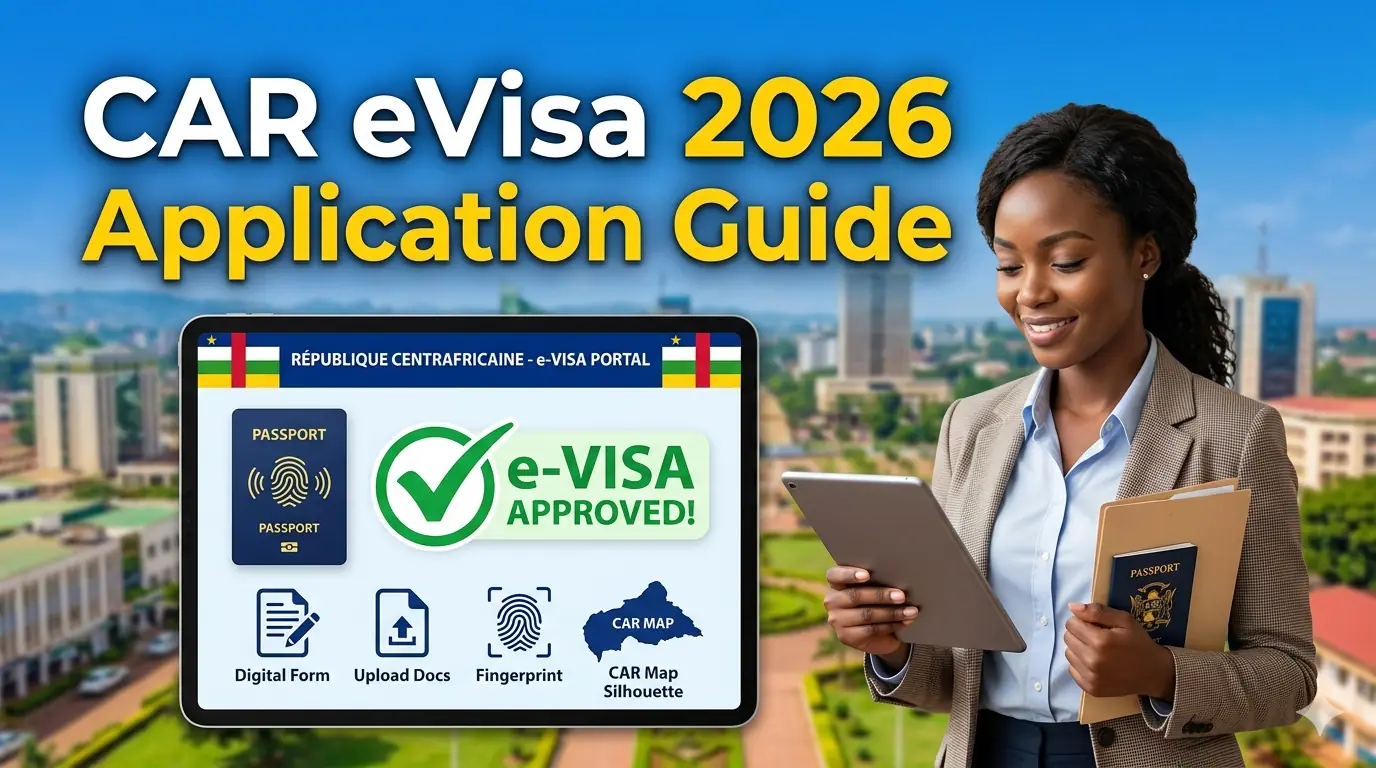CAR eVisa 2026: Complete Digital Application Guide