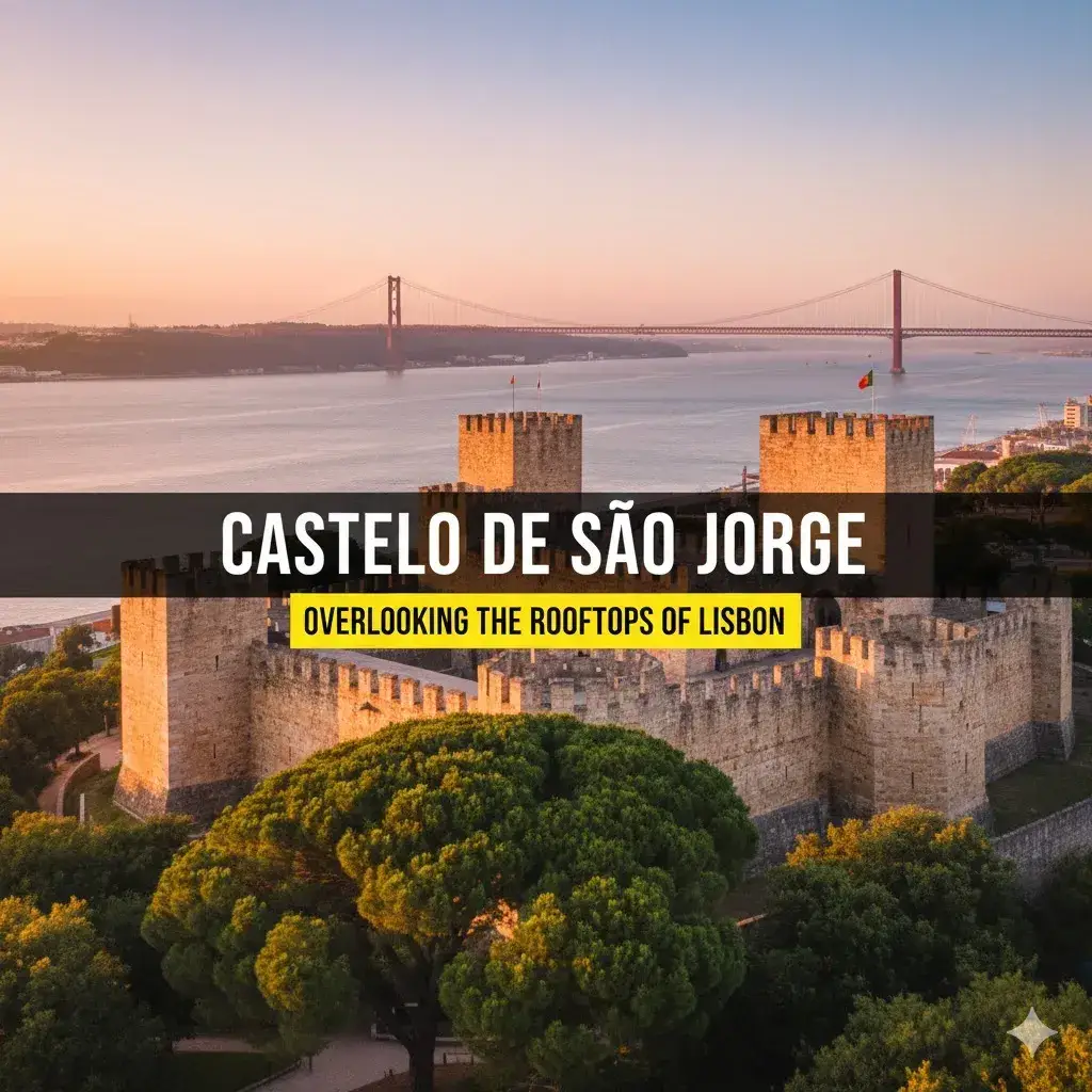Castelo de São Jorge: Overlooking the Rooftops of Lisbon