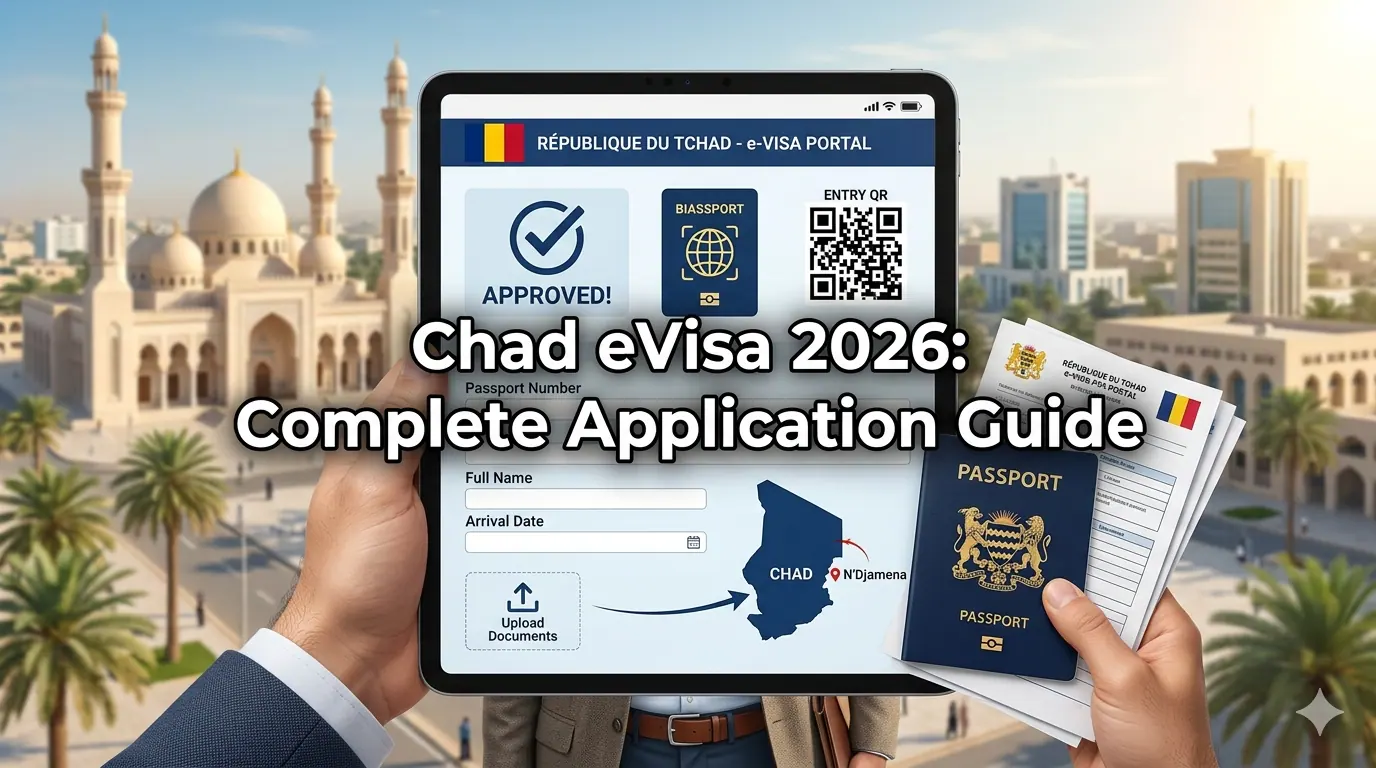 Pet Nest Lab - Chad eVisa 2026: Complete Step-by-Step Digital Application & QR Entry Guide