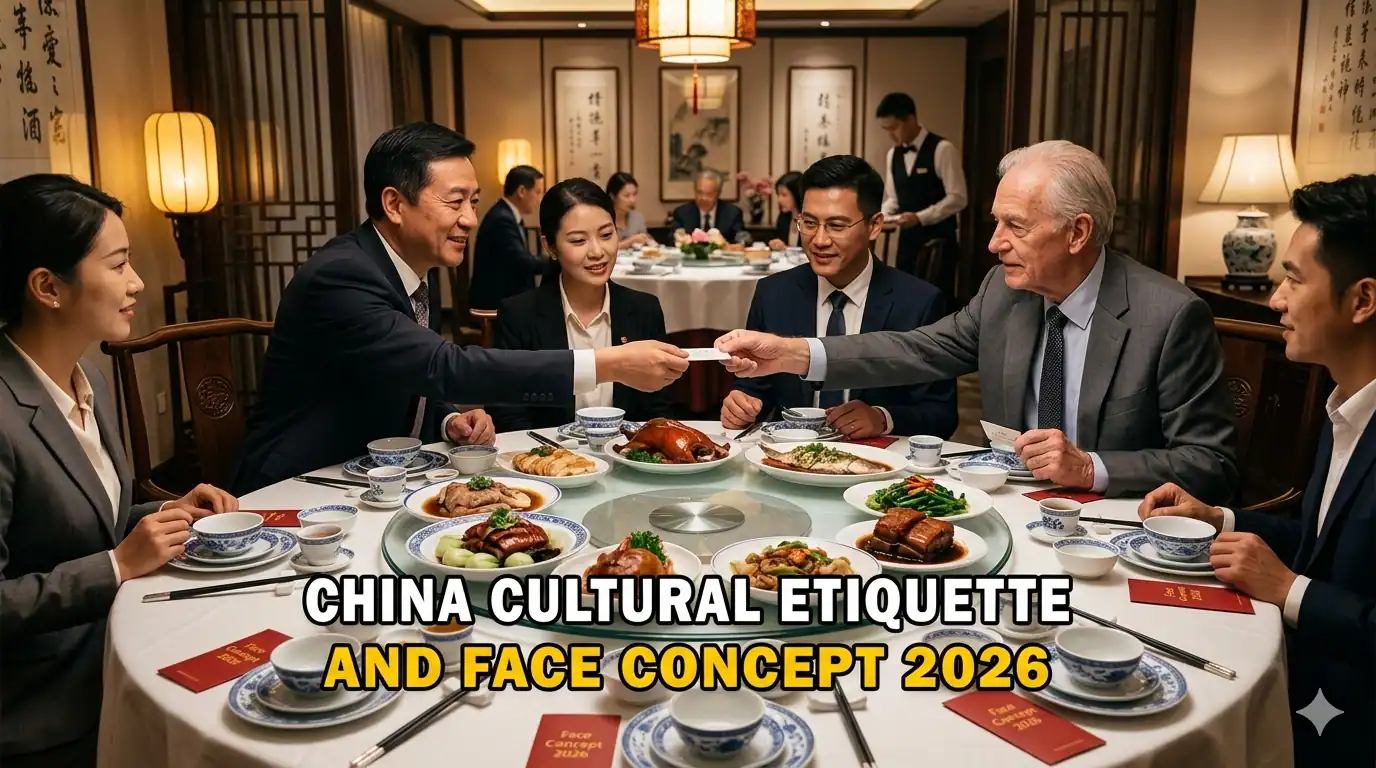 China Cultural Etiquette Face Concept and Dining Manners Guide 2026