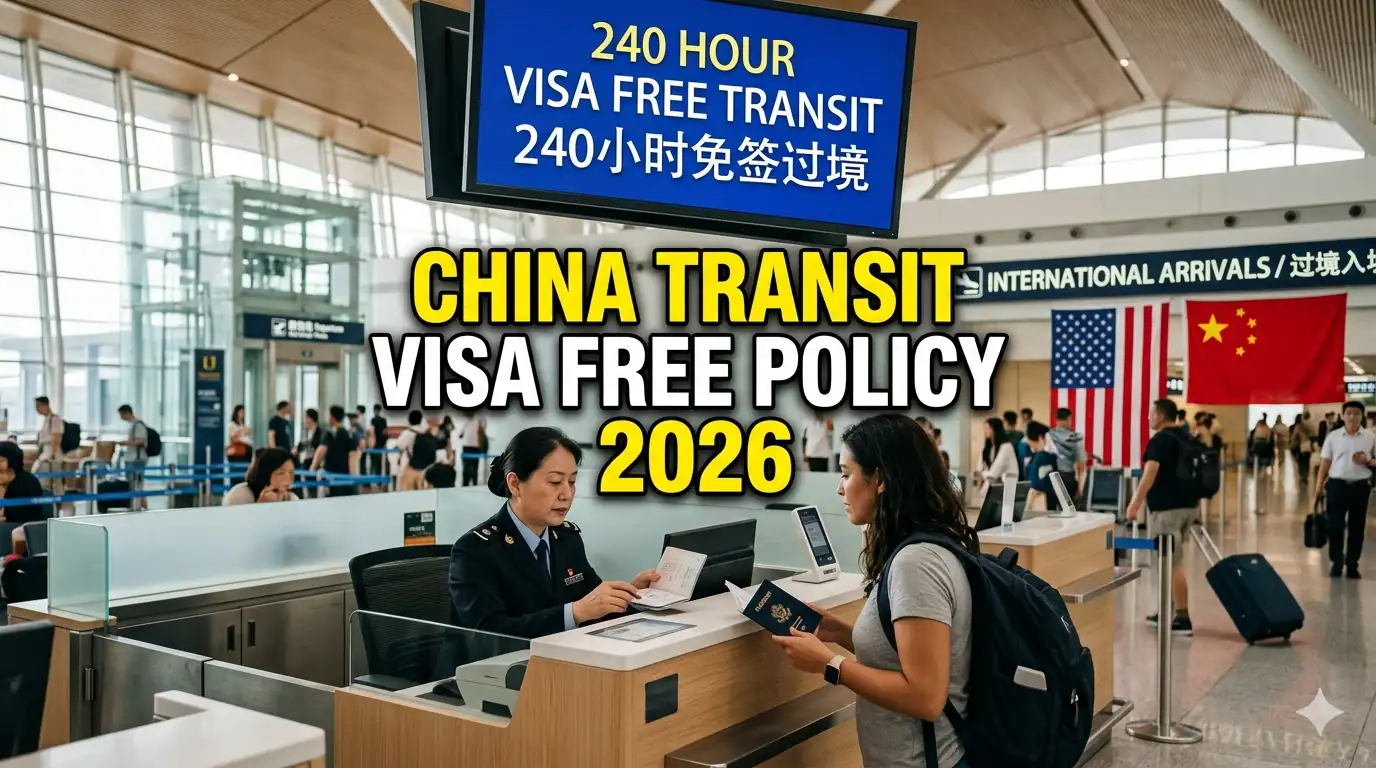 China Transit Visa Free Policy Guide for US Citizens 2026
