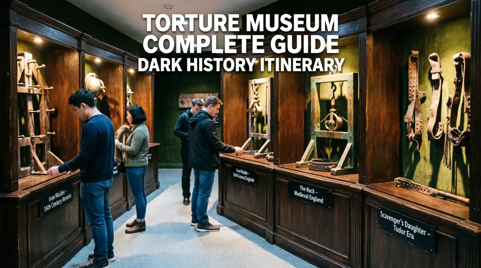 Complete Guide to Exploring Torture Museum Dark History Itinerary 2026