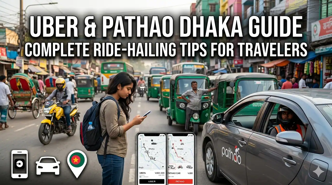 Complete Guide to Using Uber and Pathao in Dhaka