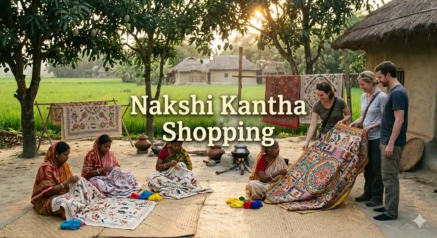 Connecting with Local Artisans and Shopping for Nakshi Kantha in Bangladesh
