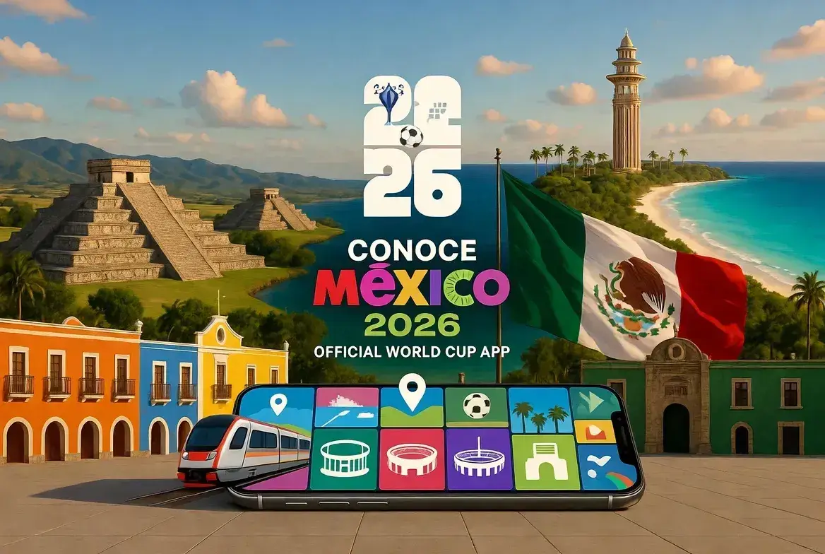 Conoce México 2026: Everything about the official tourism app for the FIFA World Cup.