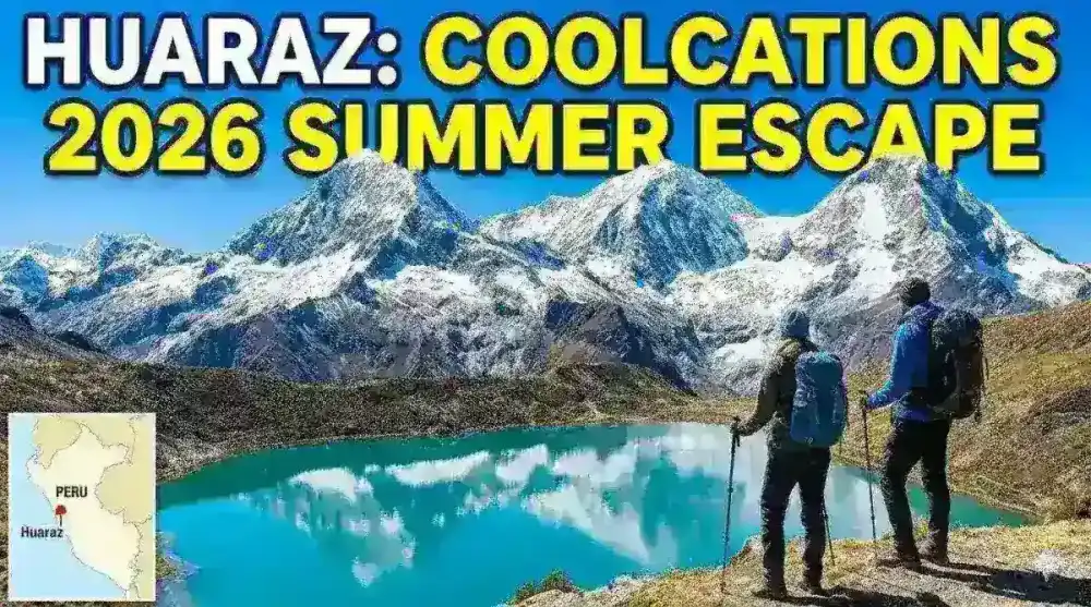 Coolcations Huaraz 2026: Cordillera Blanca Summer Escape