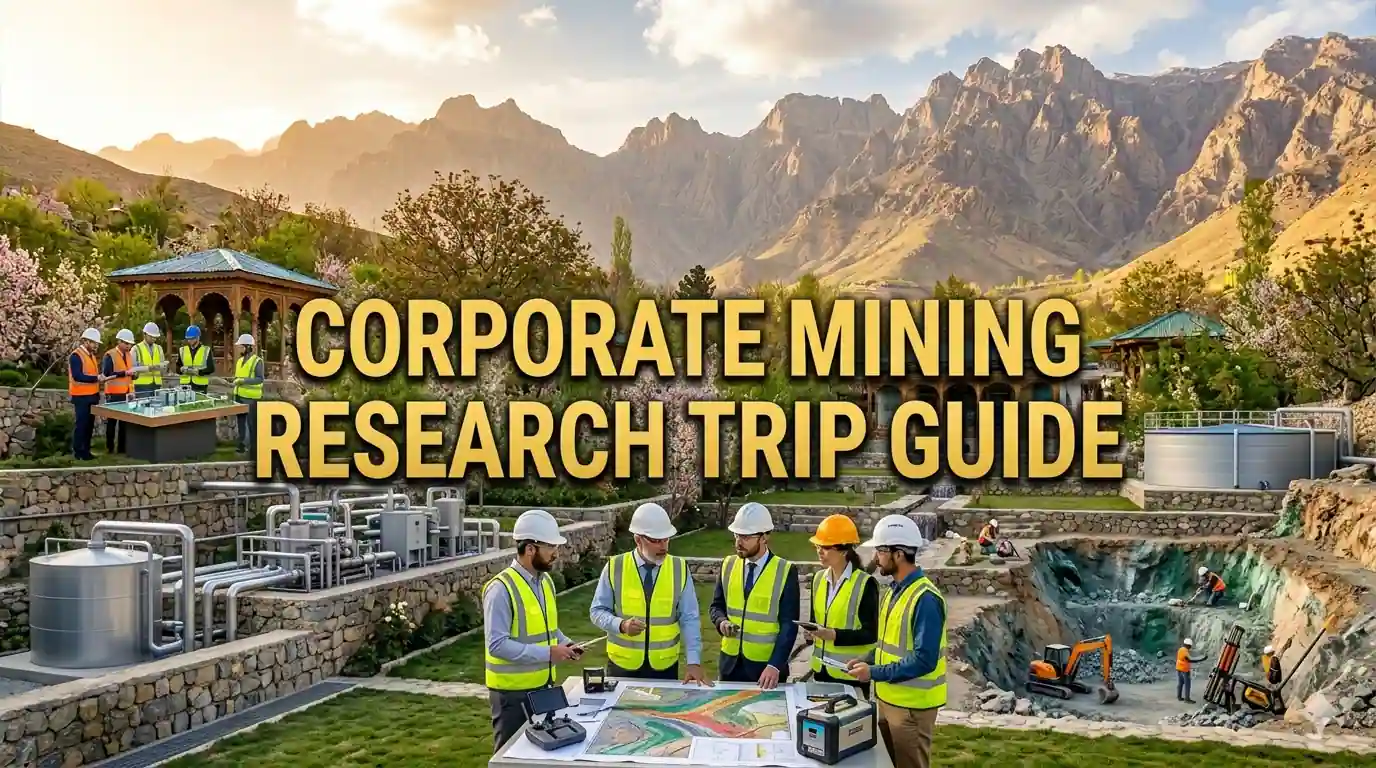 Corporate Research Trip Planning for Lithium and Emerald Mines