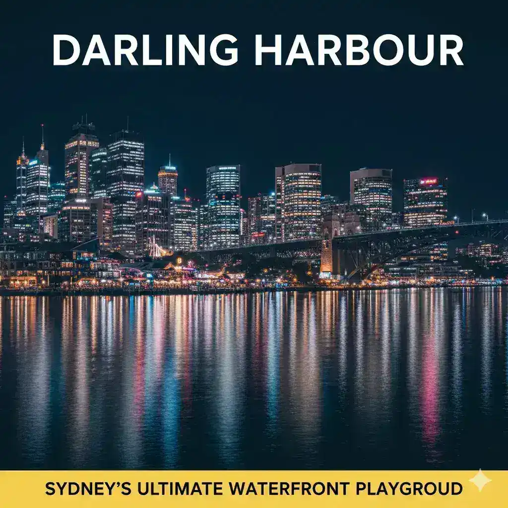 Darling Harbour: A Hub for Entertainment, Dining, and Waterfront Fun