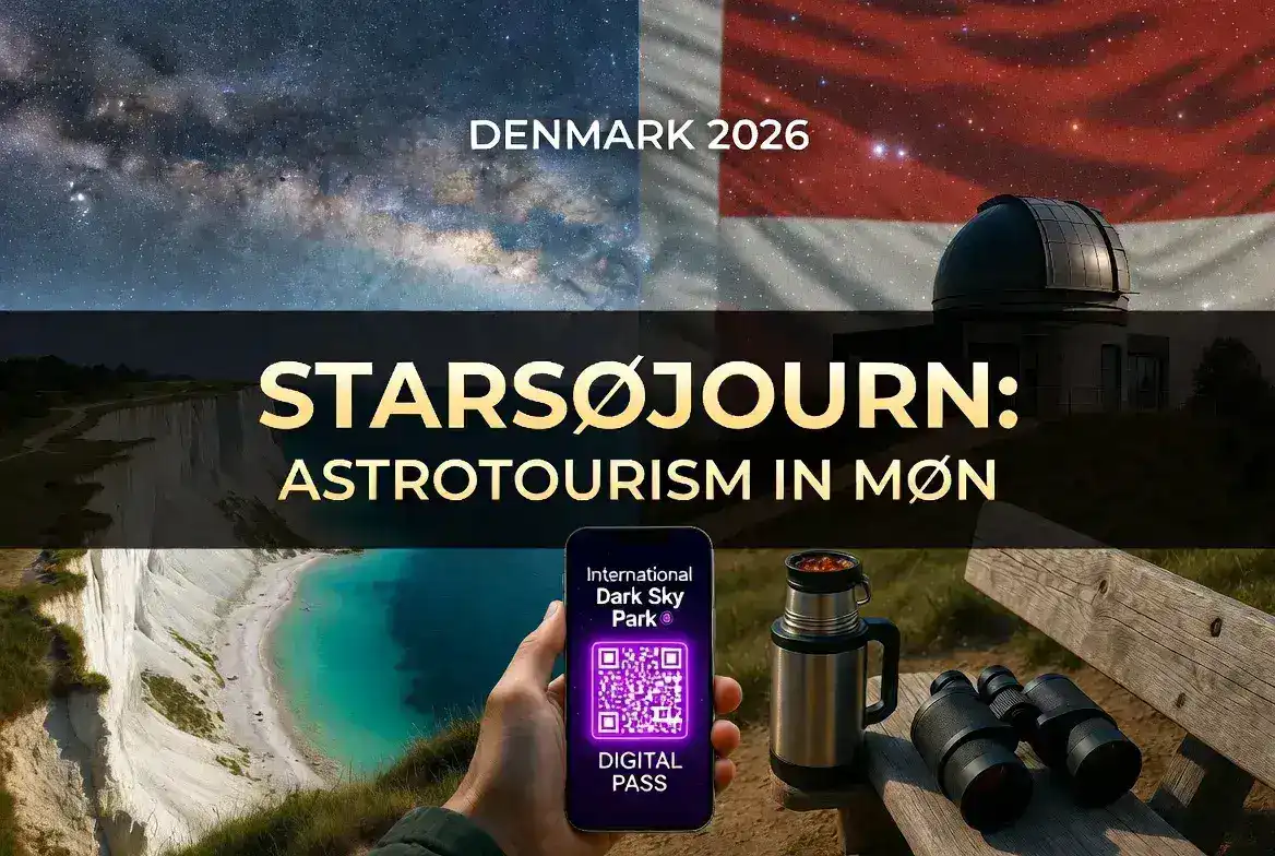 Denmark's 2026 Starsojourn: Why Astrotourism in Møn is the year's biggest travel trend.
