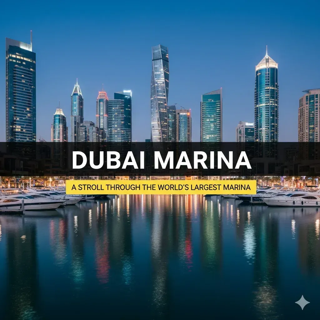 Dubai Marina: Walking Through the World’s Largest Man-Made Marina