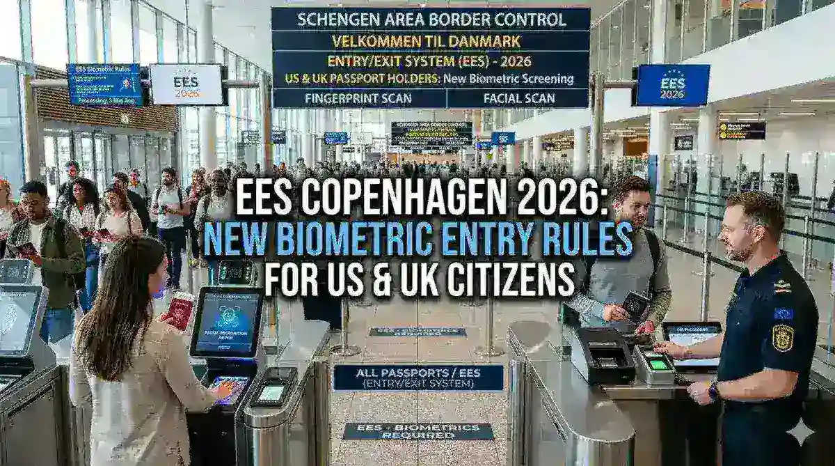 EES Copenhagen 2026: Biometric Entry Rules for US & UK