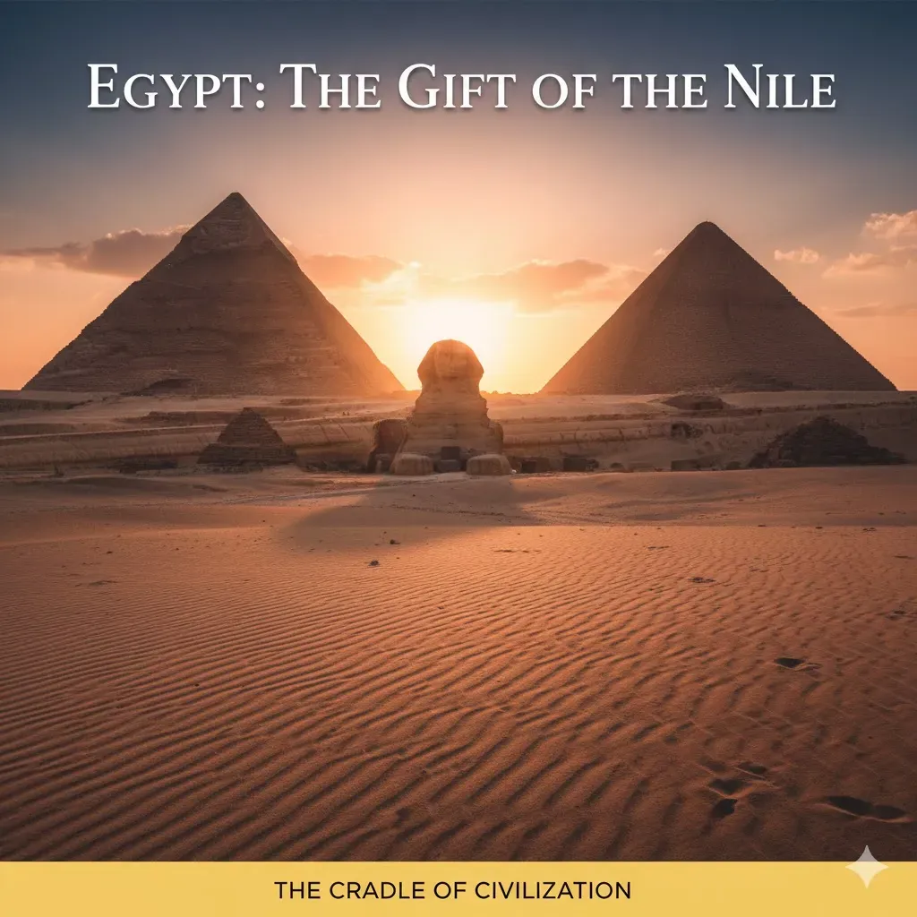 Egypt: The Gift of the Nile and the Cradle of Ancient Civilization