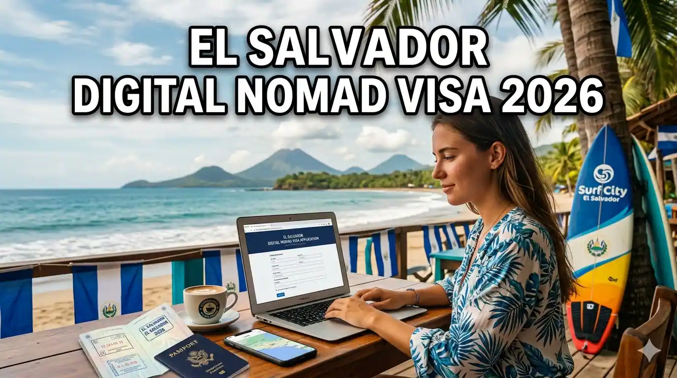 El Salvador Digital Nomad Visa 2026: $1,460 Income Rule Guide