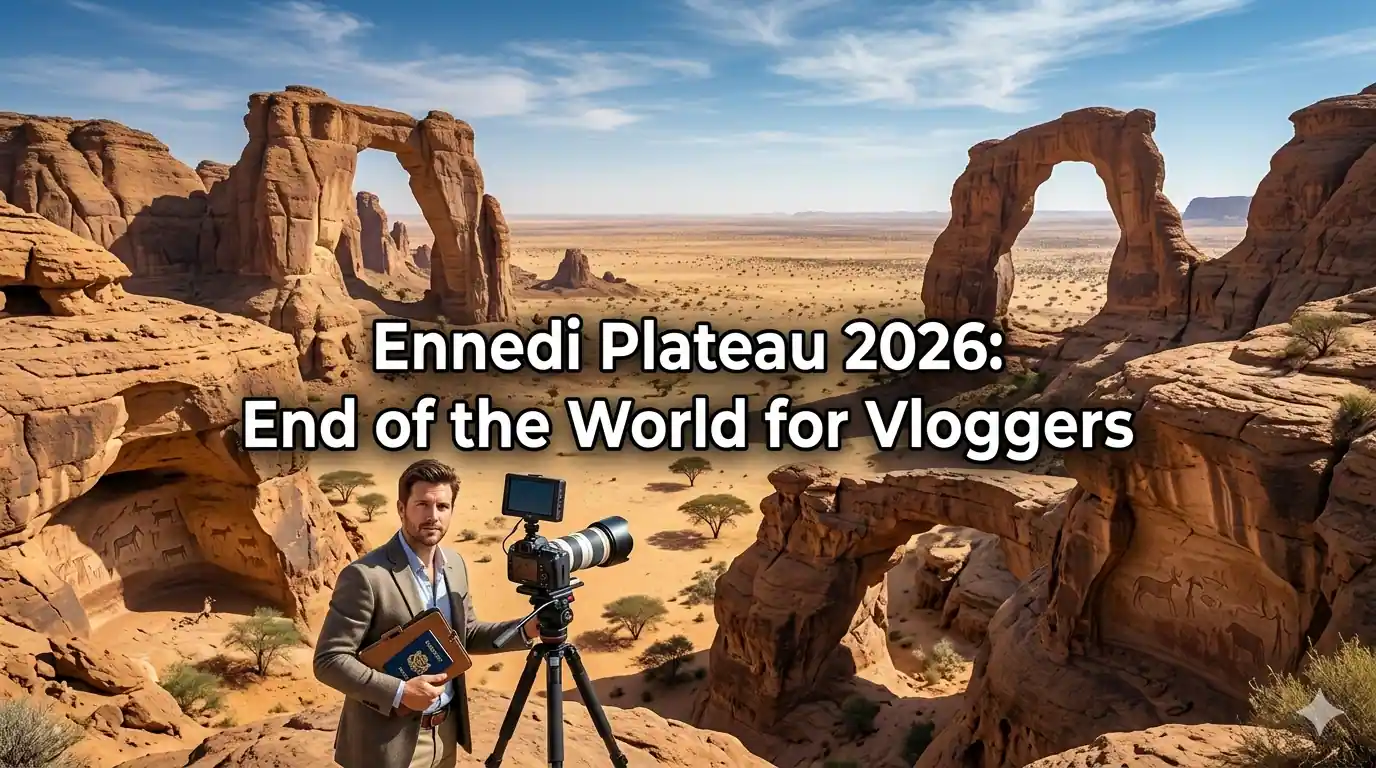 Ennedi Plateau 2026: Why This UNESCO Site is the "End of the World" for Vloggers