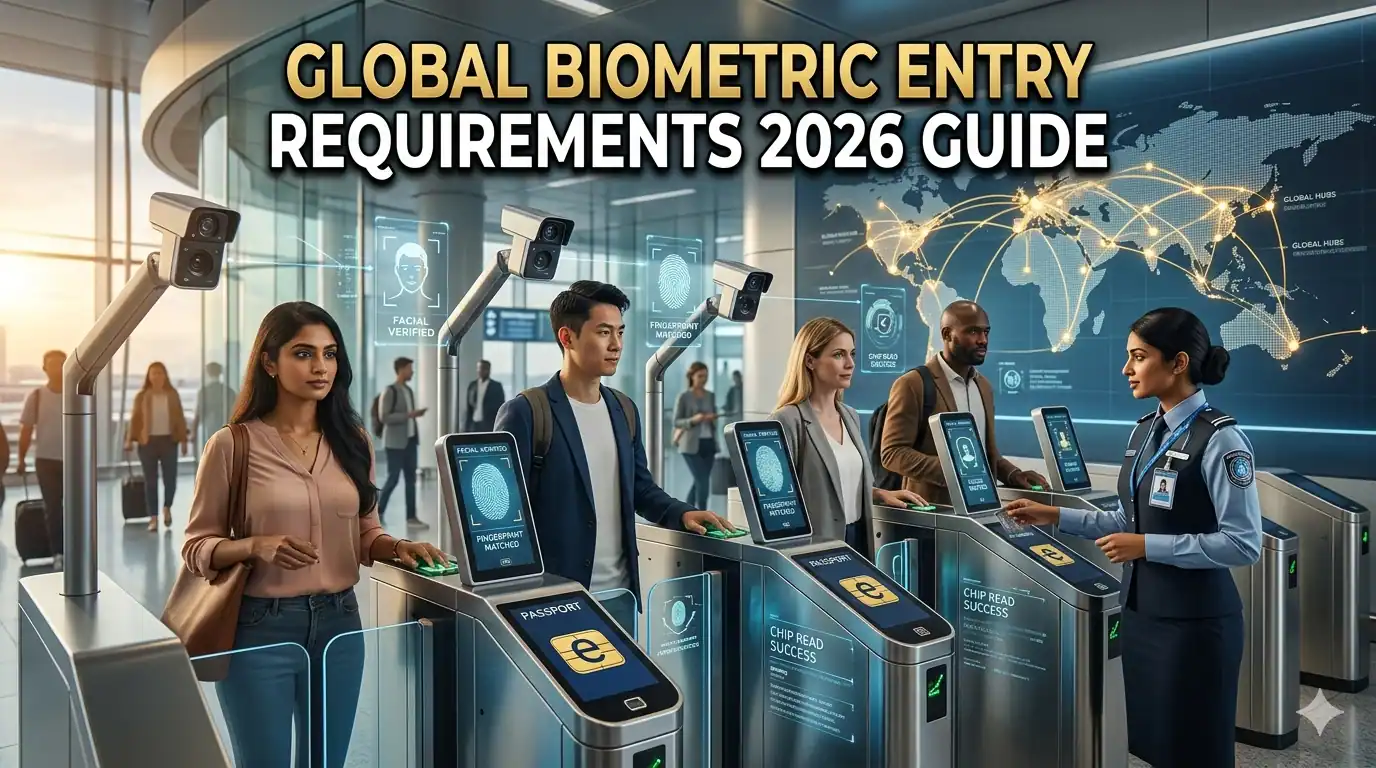 Entry Requirements for Global Travelers New 2026 Biometric Security Updates