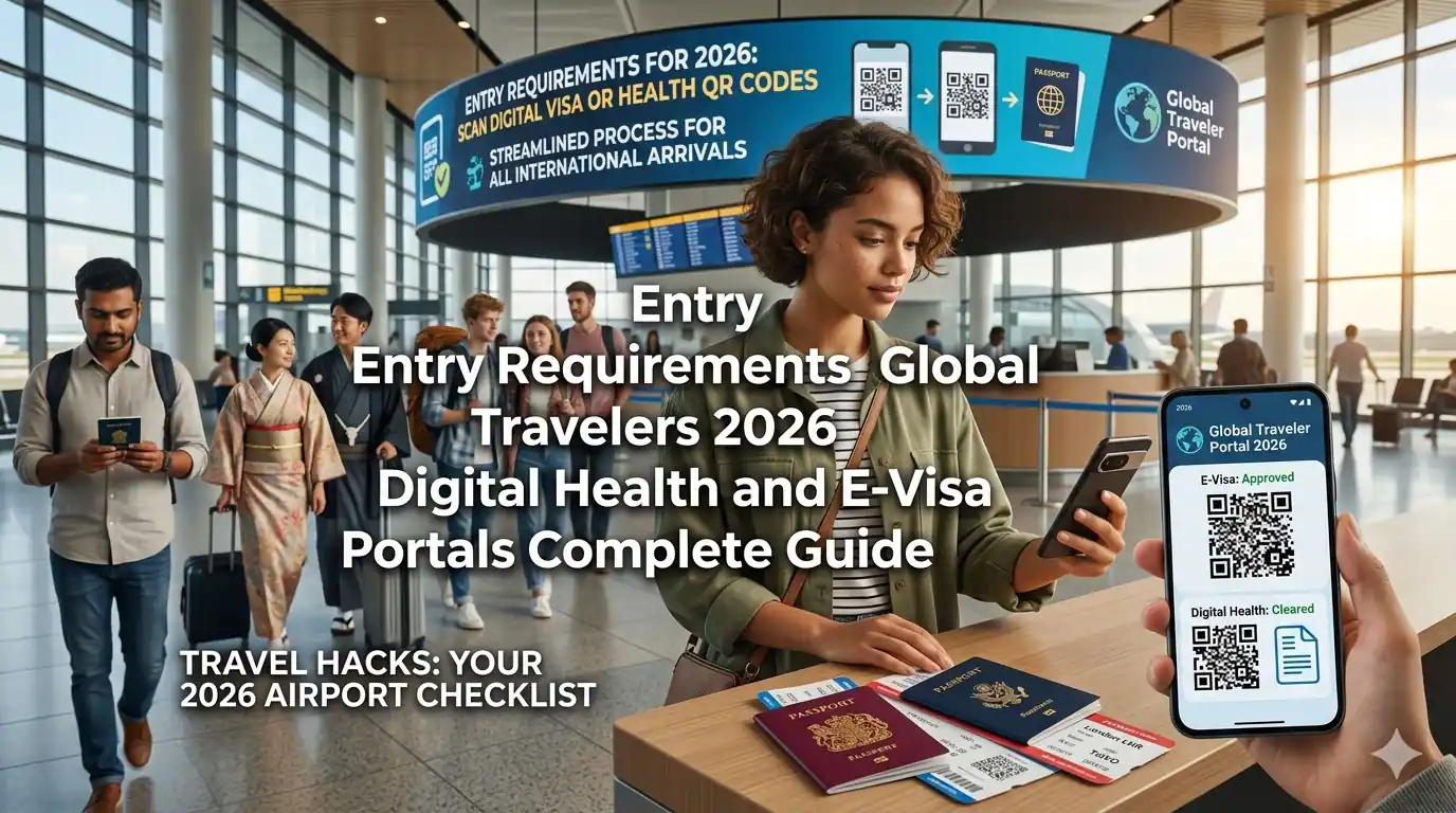 Entry Requirements Global Travelers New 2026 Digital Health and E-Visa Portals
