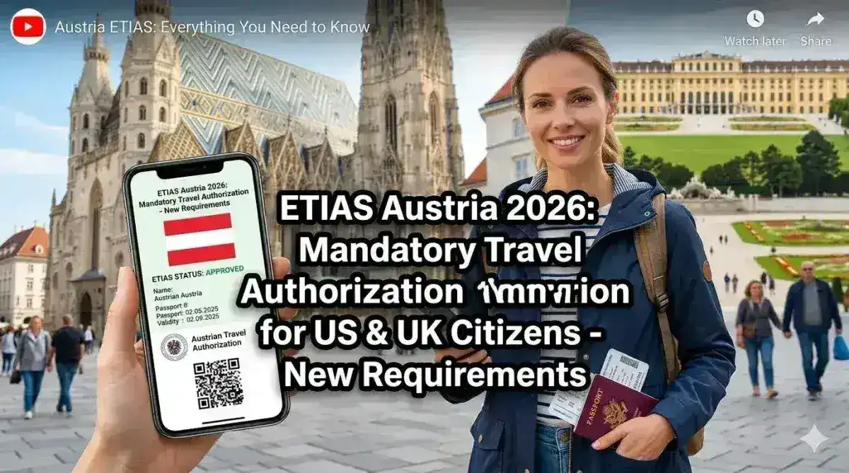 ETIAS Austria 2026: Mandatory Travel Authorization for US & UK Citizens