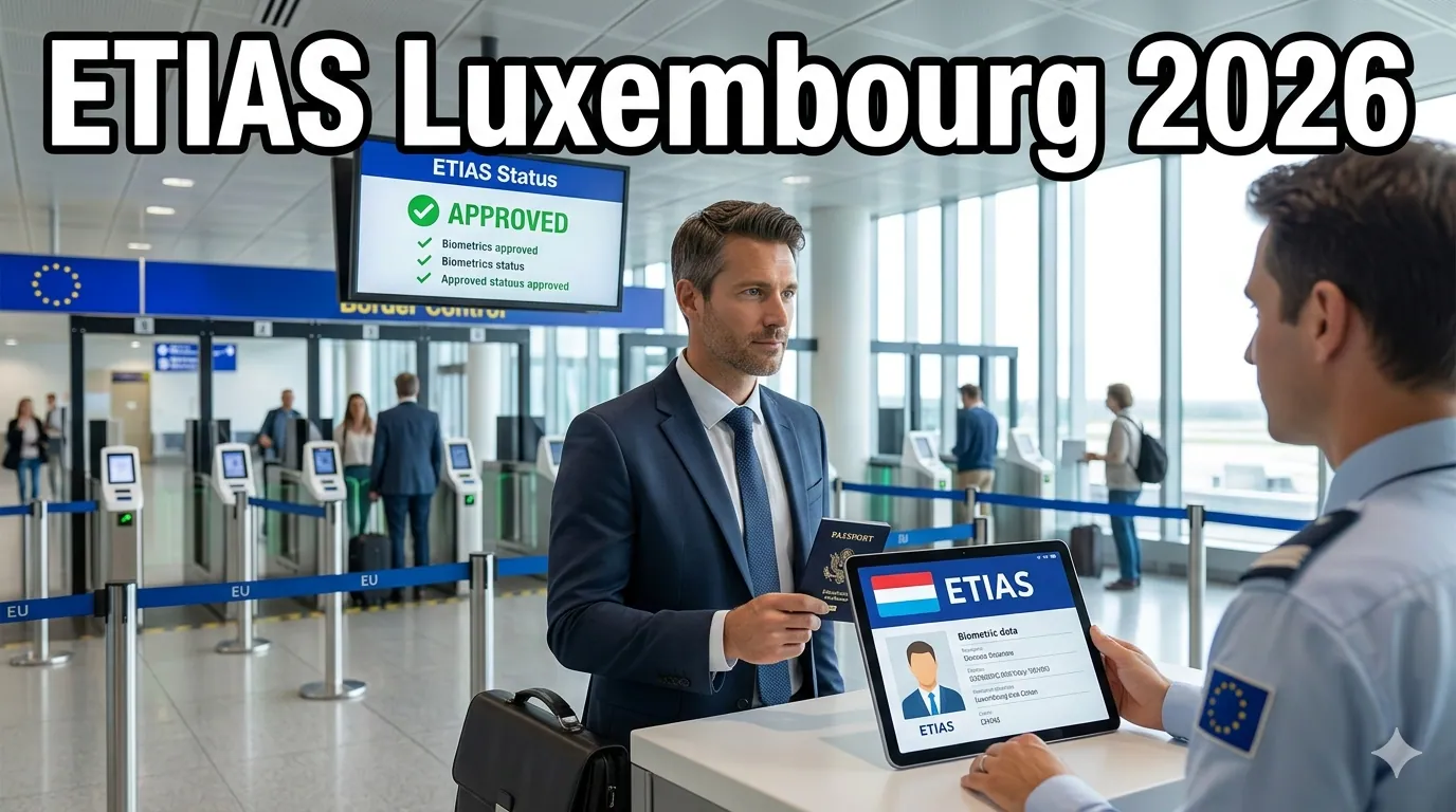 ETIAS Luxembourg 2026: Mandatory for US & UK Citizens