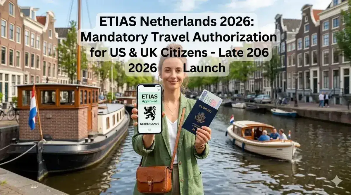 ETIAS Netherlands 2026: Mandatory for US & UK Citizens (Late 2026)