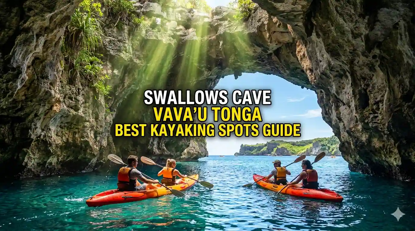 Exploring Swallows Cave Best Kayaking Spots Vava'u Tonga
